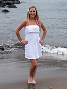 Lauren on the Beach