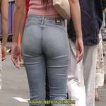 Cute Jeans Ass Girl