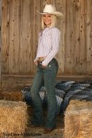 Cowgirl Jessica in her Barn