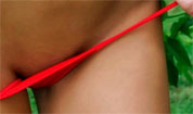 London Hart Gets Naughtier than Ever During a Panty Tease