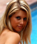 Non Nude Blonde Nikki in a Cute Bikini