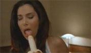VIDEO: Roselyn Sanchez Eats a Banana