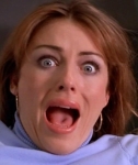 Embarrassed Liz Hurley in Serving Sara (EUF)