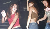 Drunk Girls in the Club getting Wild on Stage
