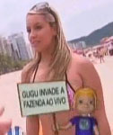 A Bikini Expert gets a Girl to Swap into a new Bikini on the Beach
