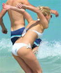 Lindsay Ellingson Beach Candids