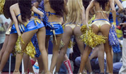 Argentine Cheerleaders with Hot Asses