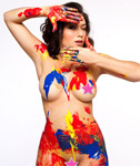 Barmate in Bodypaint – Playboy Amateur