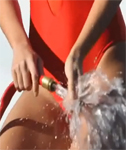 Wet Swimsuit Car Wash – Playboy