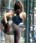 Kate Beckinsale in a Spandex Workout