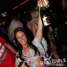 British girls getting totally drunk