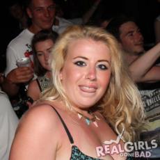 Real British Girls Strip in Public