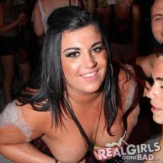 Busty British brunette