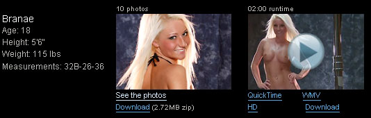 Branae - Playboy Casting Calls