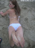 Hot Bare Foot Bikini