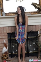 She wants you to take photos in front of the fireplace so as she can see if it's safe for her to go out in