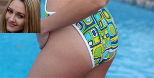 Shy Non Nude Swimsuit Girl Liz