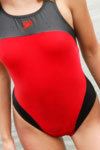 Tight Swimsuit, showing off her Sporty Body
