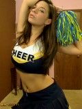 Cheerleader Strip Tease