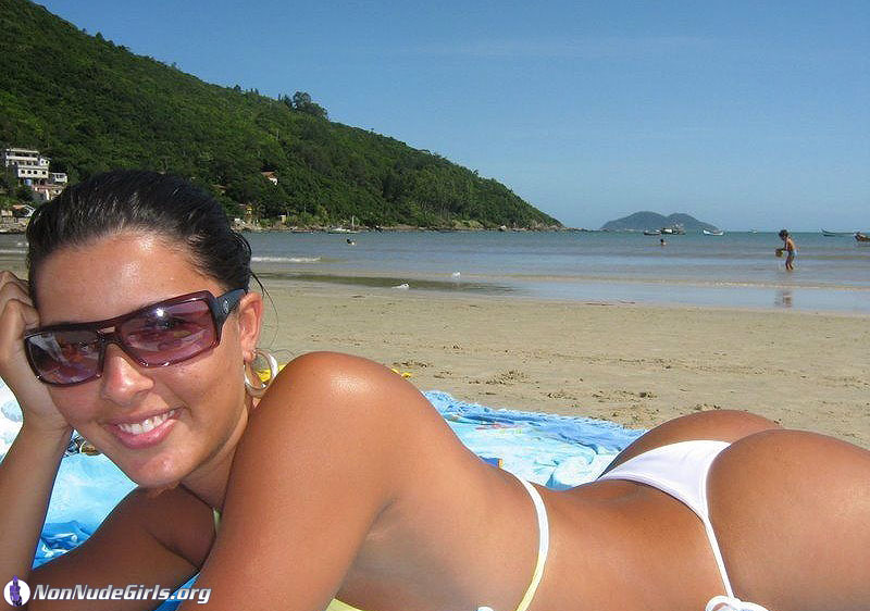 Non Nude Bikini Girl on the Beach