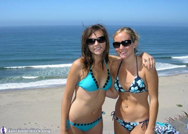 Bikini Girls on the Beach