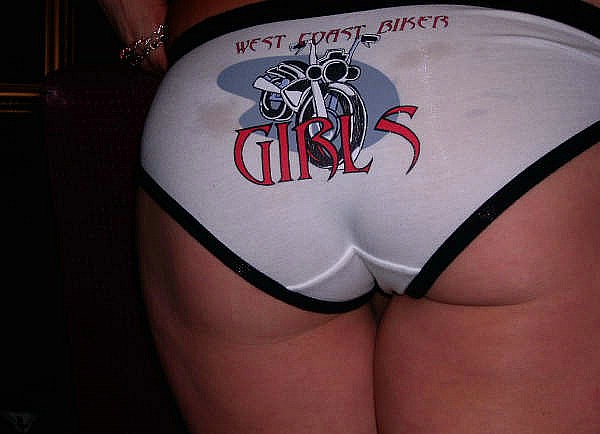 Girlfriend with her Panties Out