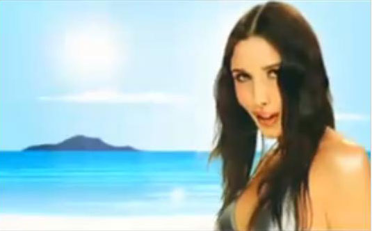 Cute Girl in Music Video