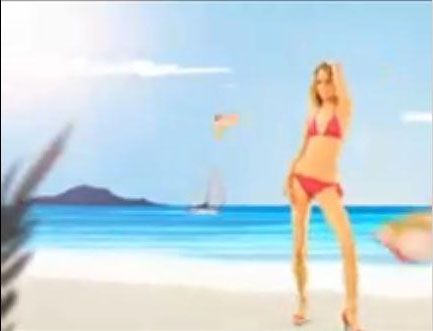 Bikini Babe in Music Video