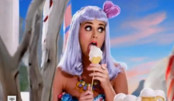 Katy Perry Licking