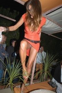 EXCLUSIVE - UK RIGHTS Stepping Upskirt