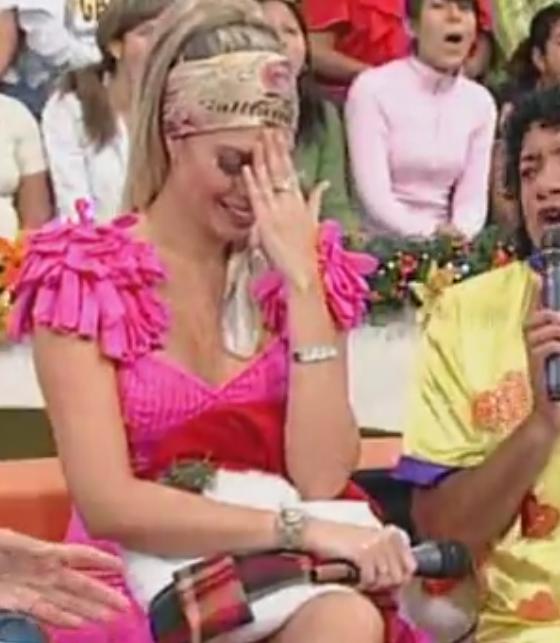 Embarrassed but Laughing