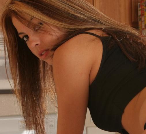 kari_sweets_licking_19 Kari, I want to see your shaven haven in it's full glory, please just this once!