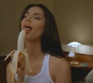 Slowly Licking a Banana - Roselyn Sanchez