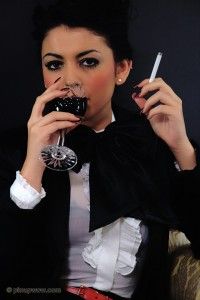 Smoking and Drinking Red Wine - Bryoni