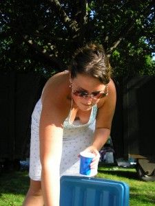 Leaning Forward Downblouse