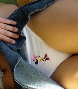 lovely_lizzy_skirt_7 Sexy Skirt Lift - White Panties