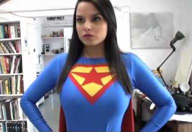 Busty Super Heroine