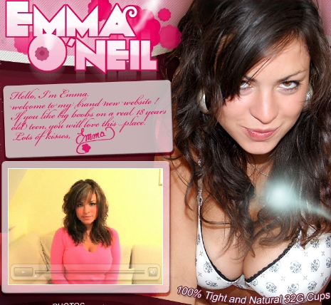 Emma O'Neil's Sexy Site