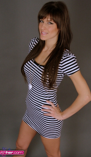 Stripey Dress Girl - Cam with Her