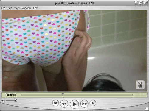 hayden_pac_22 Cute Bikini Ass in the Shower