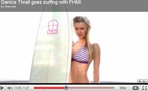 Danica Thrall at FHM.com