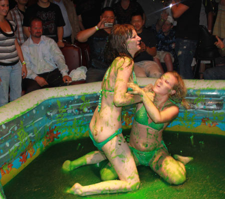 Bikini Jello Fight - Oops!