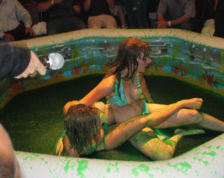 Bikini Jello Fighting