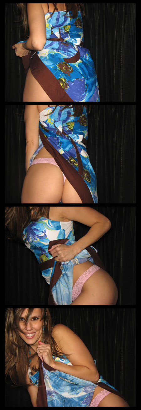event_photo_booth_11 Cutie Stripping and Lifting Up her Skirt inside a wedding event photobooth