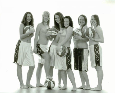 Southampton University Basketball Team Topless