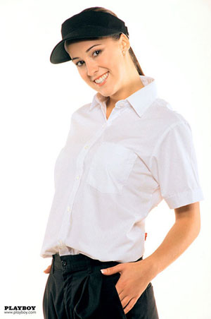 Amanda has just finished her shift on the drive thru, now she's heading to the changing rooms