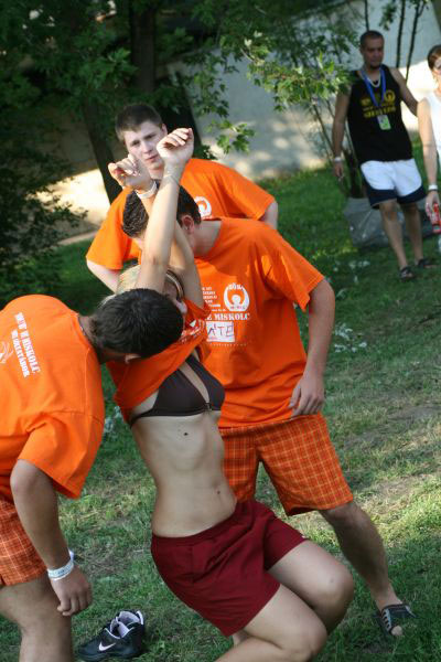 Stripped_with_Teeth_2 Freshers getting Initiated by the Soccer Team