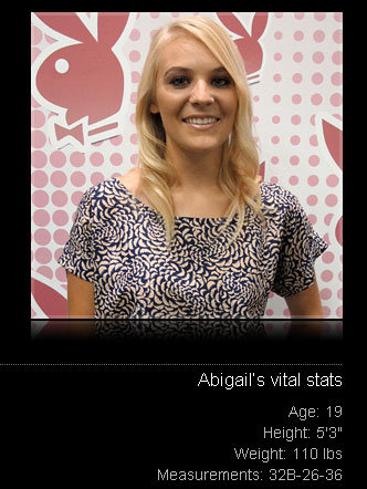 Abigail at the Houston Playboy Casting Call