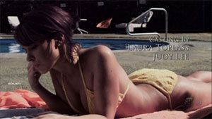 Sexy Lacey Chabert in a Yellow Bikini