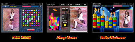 Strip Tetris with Brooke Lima. 